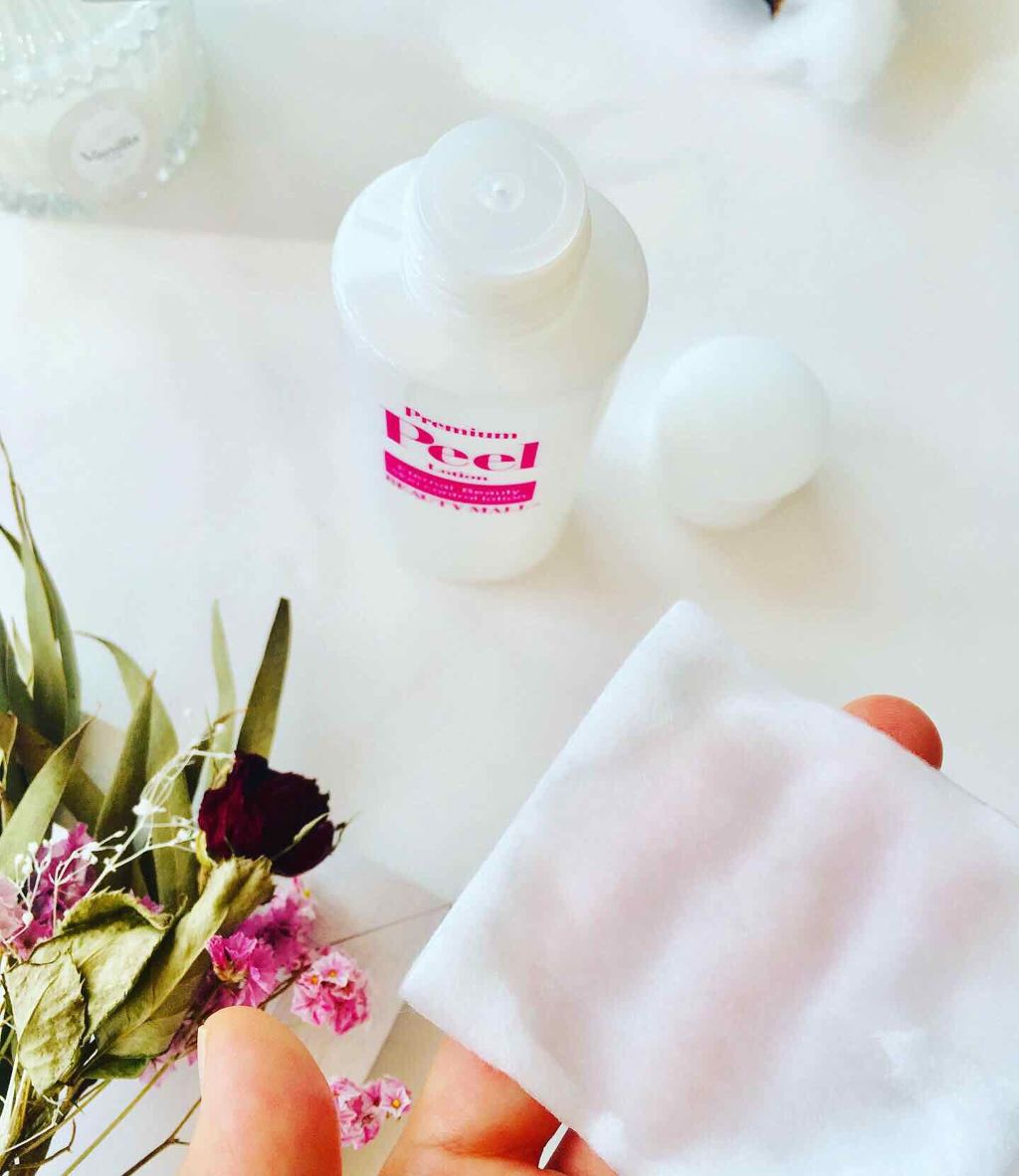ピールローション プレミアム PEEL/BEAUTY MALL/ブースター・導入液を使ったクチコミ(3枚目)