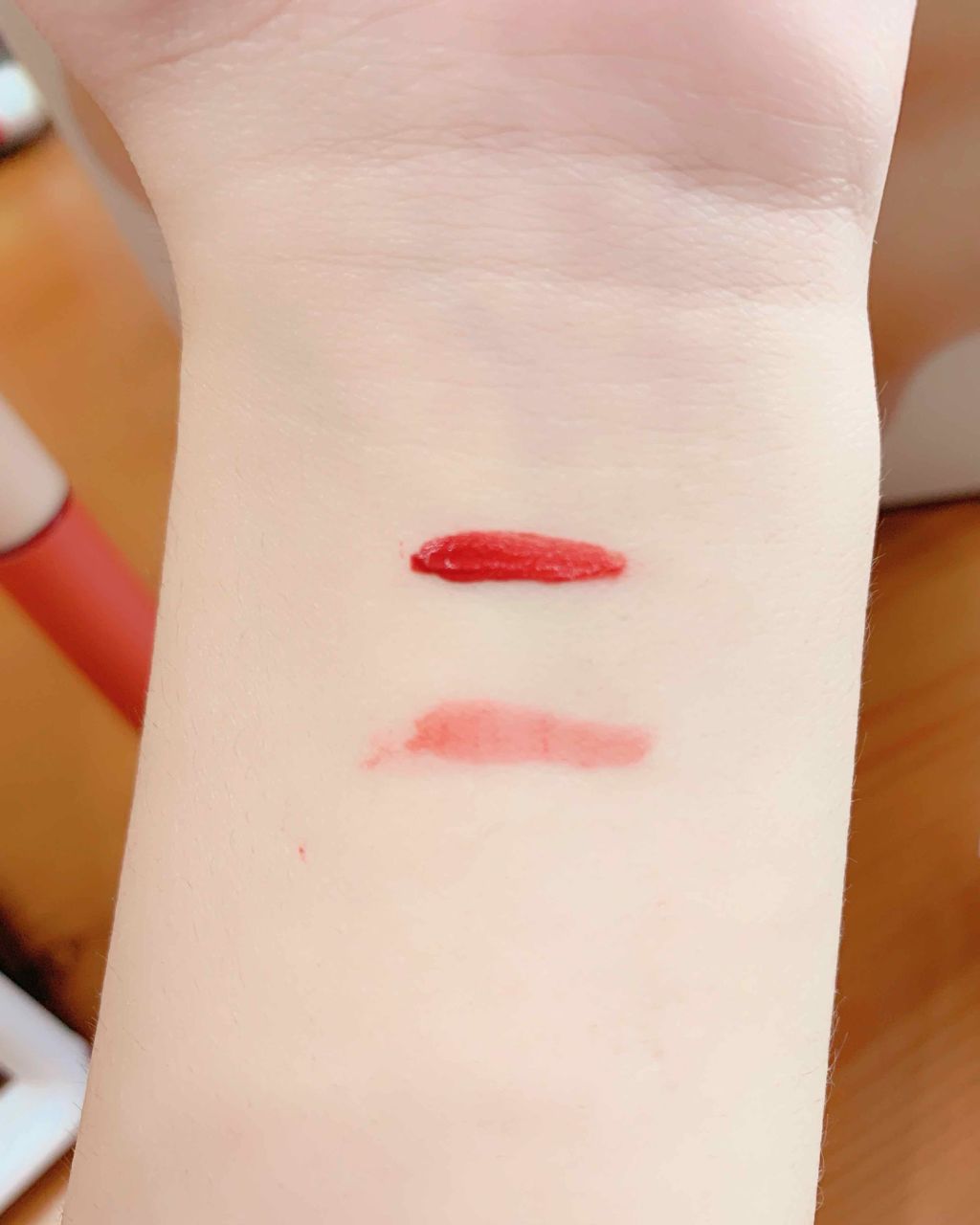 イーグリップス ベルベットフィットティント/EGLIPS/リップティントを使ったクチコミ（2枚目）