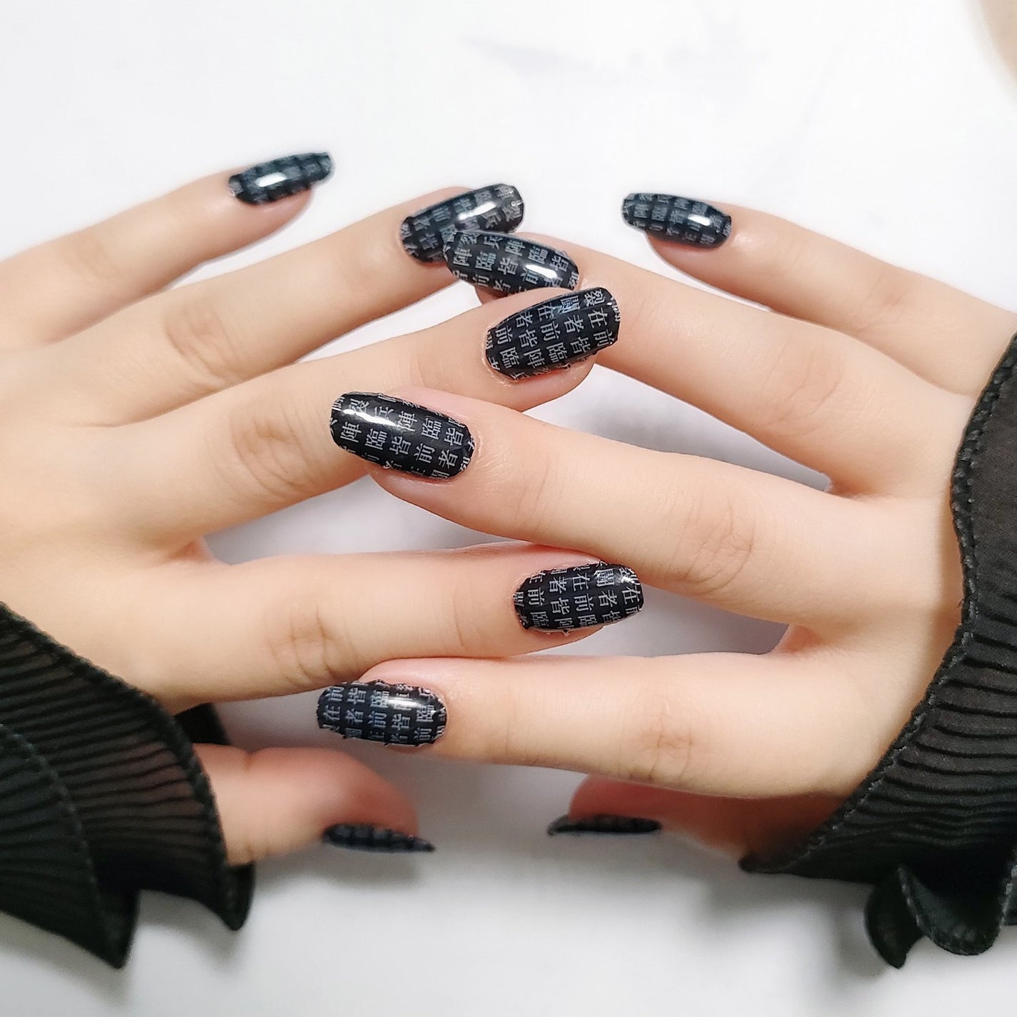 ジェルネイルシール/DAISO/ネイルシールを使ったクチコミ(2枚目)