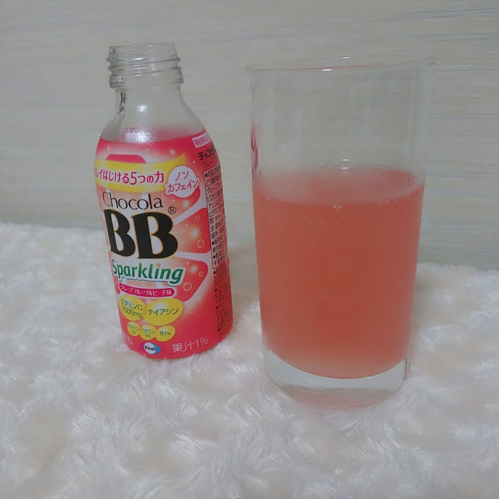 チョコラBBスパークリング/チョコラBB/美容ドリンクを使ったクチコミ（3枚目）