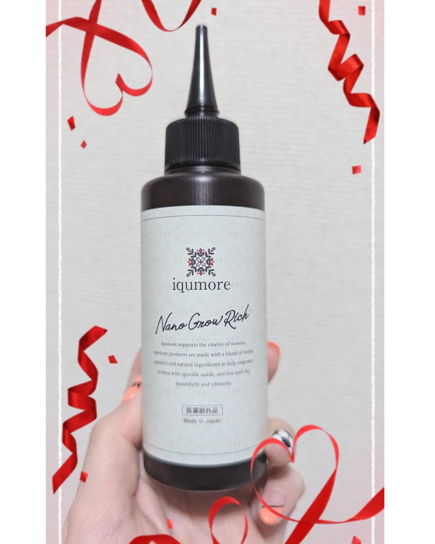 ナノグロウリッチ/iqumore/頭皮ローションを使ったクチコミ(2枚目)