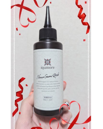 ナノグロウリッチ/iqumore/頭皮ローションを使ったクチコミ(2枚目)