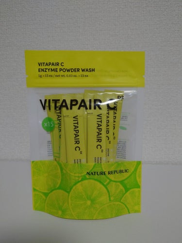 ビタペアC酵素洗顔パウダー/ネイチャーリパブリック/洗顔パウダーを使ったクチコミ（1枚目）
