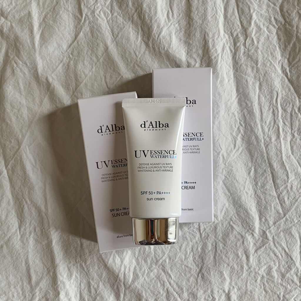 ダルバ ウォータフル エッセンス サンクリーム/ダルバ/日焼け止めクリームを使ったクチコミ（1枚目）