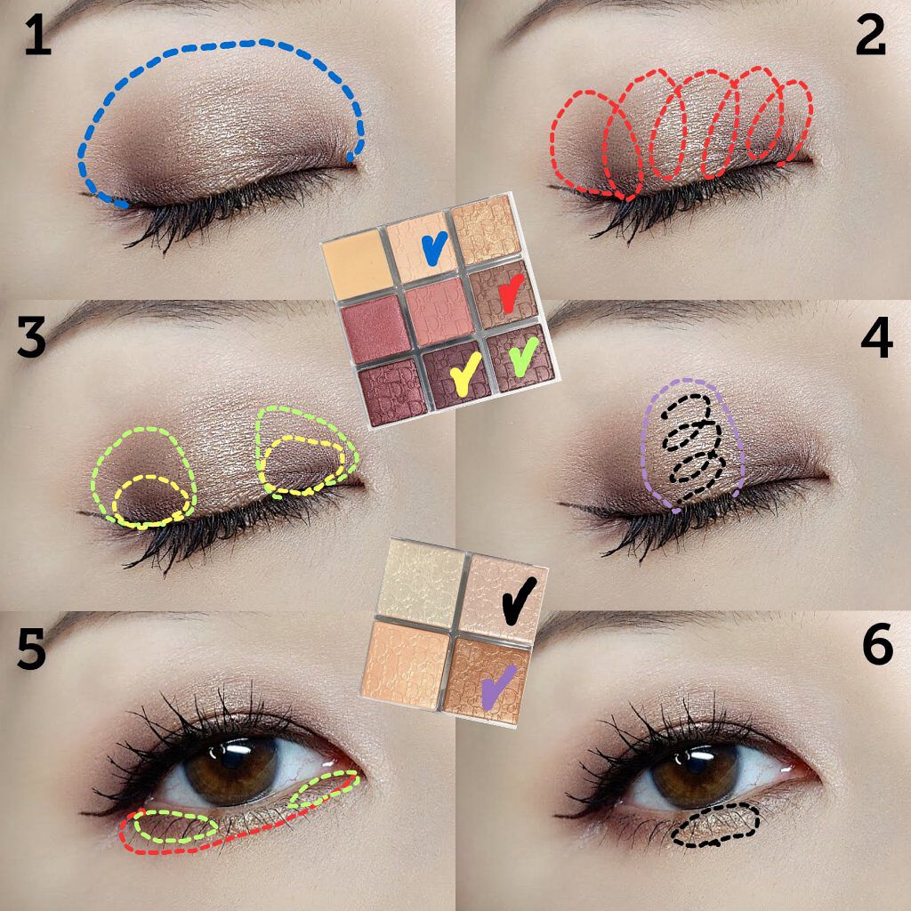 ディオール バックステージ アイ パレット｜Dior他、1商品を使った