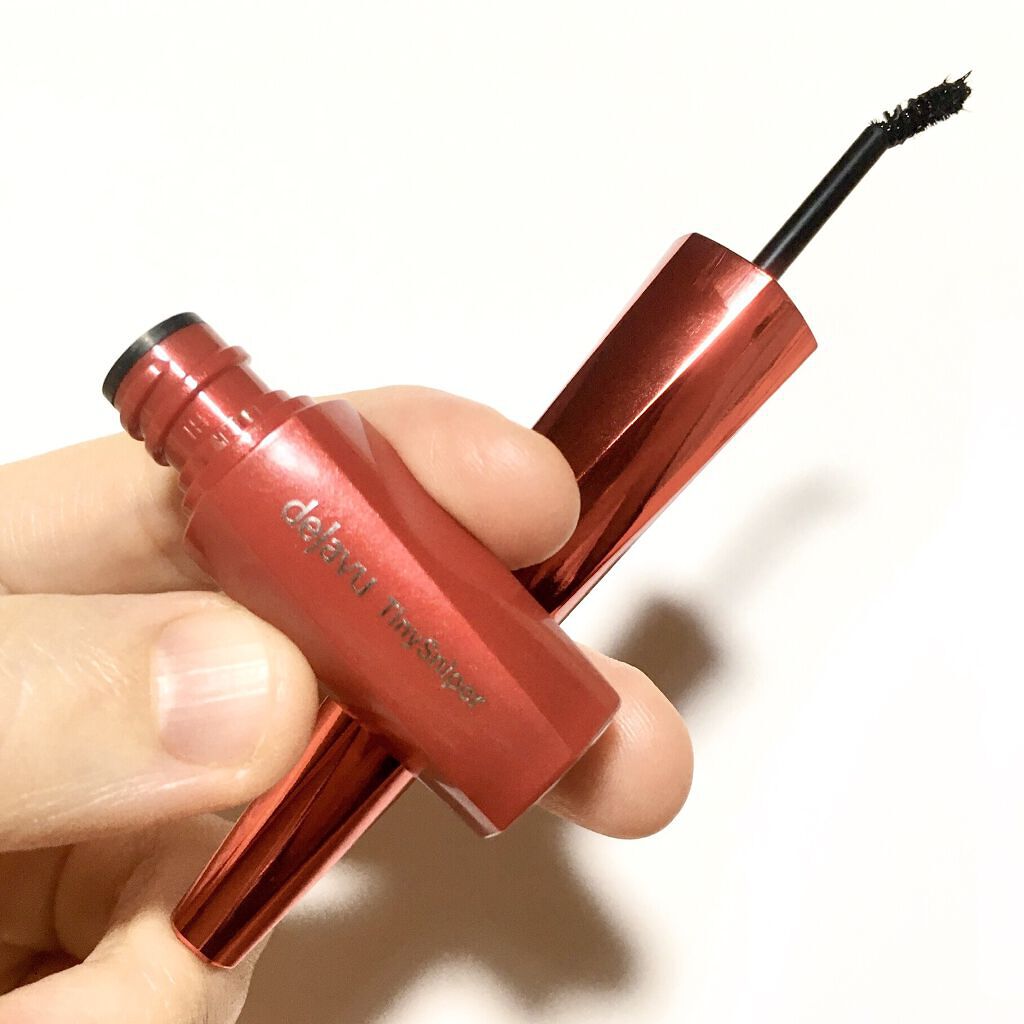 「塗るつけまつげ」部分用タイプ ピュアブラック/デジャヴュ/マスカラを使ったクチコミ（3枚目）