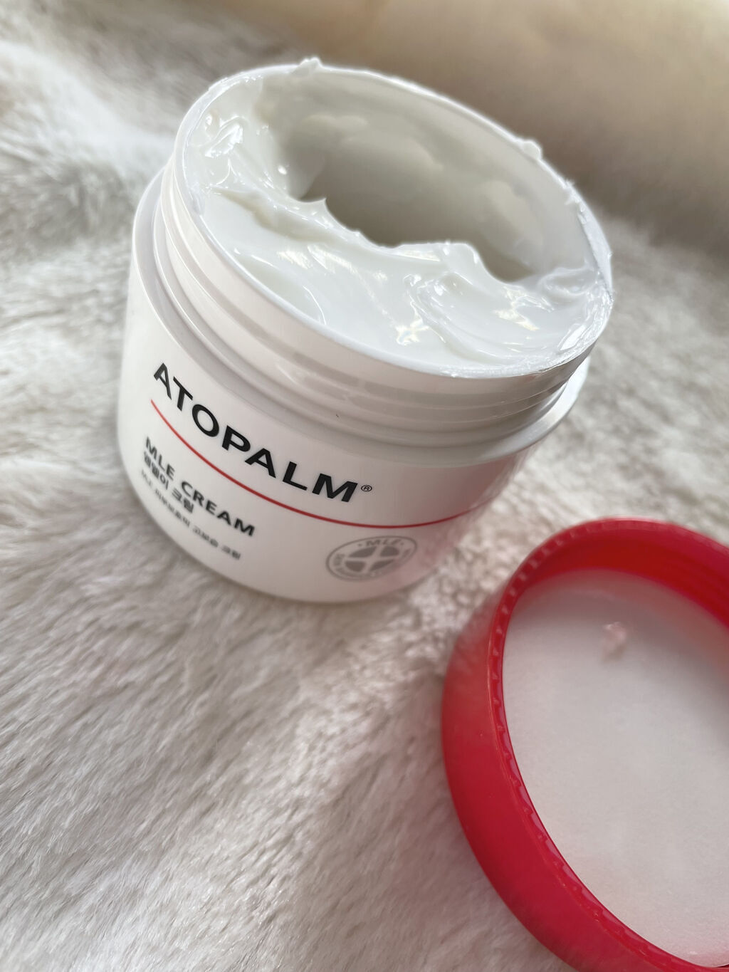 アトパーム MLE クリーム/ATOPALM/フェイスクリームを使ったクチコミ（2枚目）