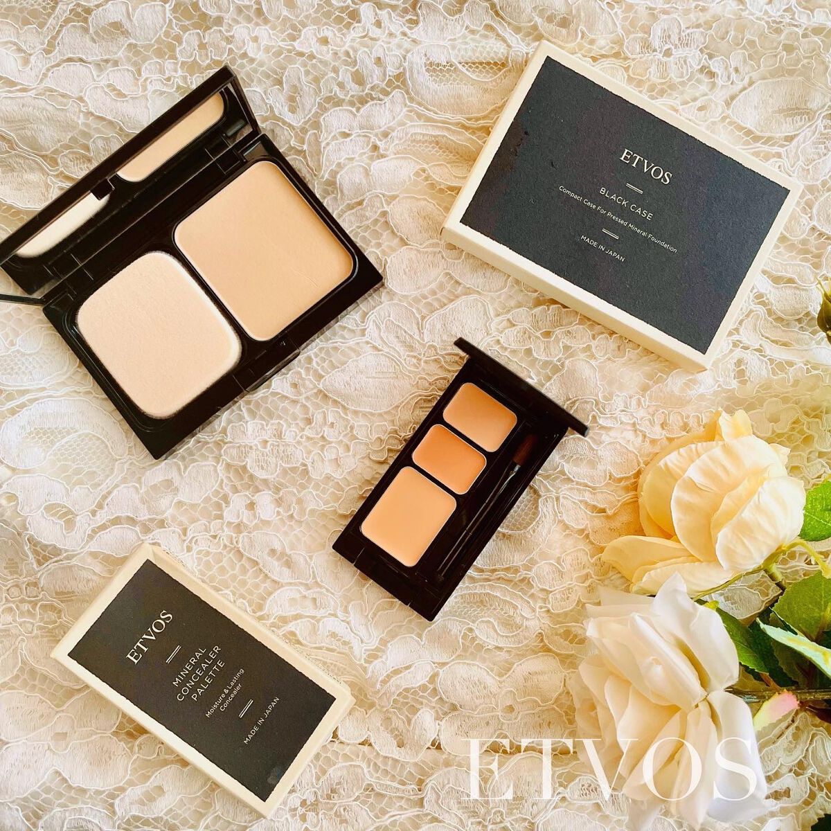ミネラルコンシーラーパレット/エトヴォス/パレットコンシーラーを使ったクチコミ（1枚目）
