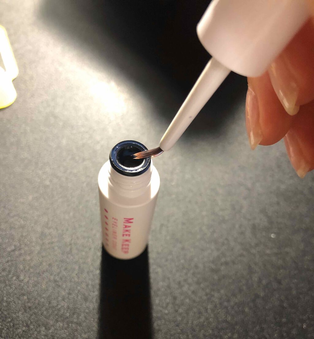 アイライナーコートN/メイクキープ/リキッドアイライナーを使ったクチコミ(2枚目)