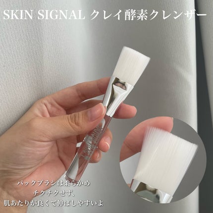 グリーン クレイ酵素クレンザー/SKIN SIGNAL/洗顔パウダーを使ったクチコミ(3枚目)