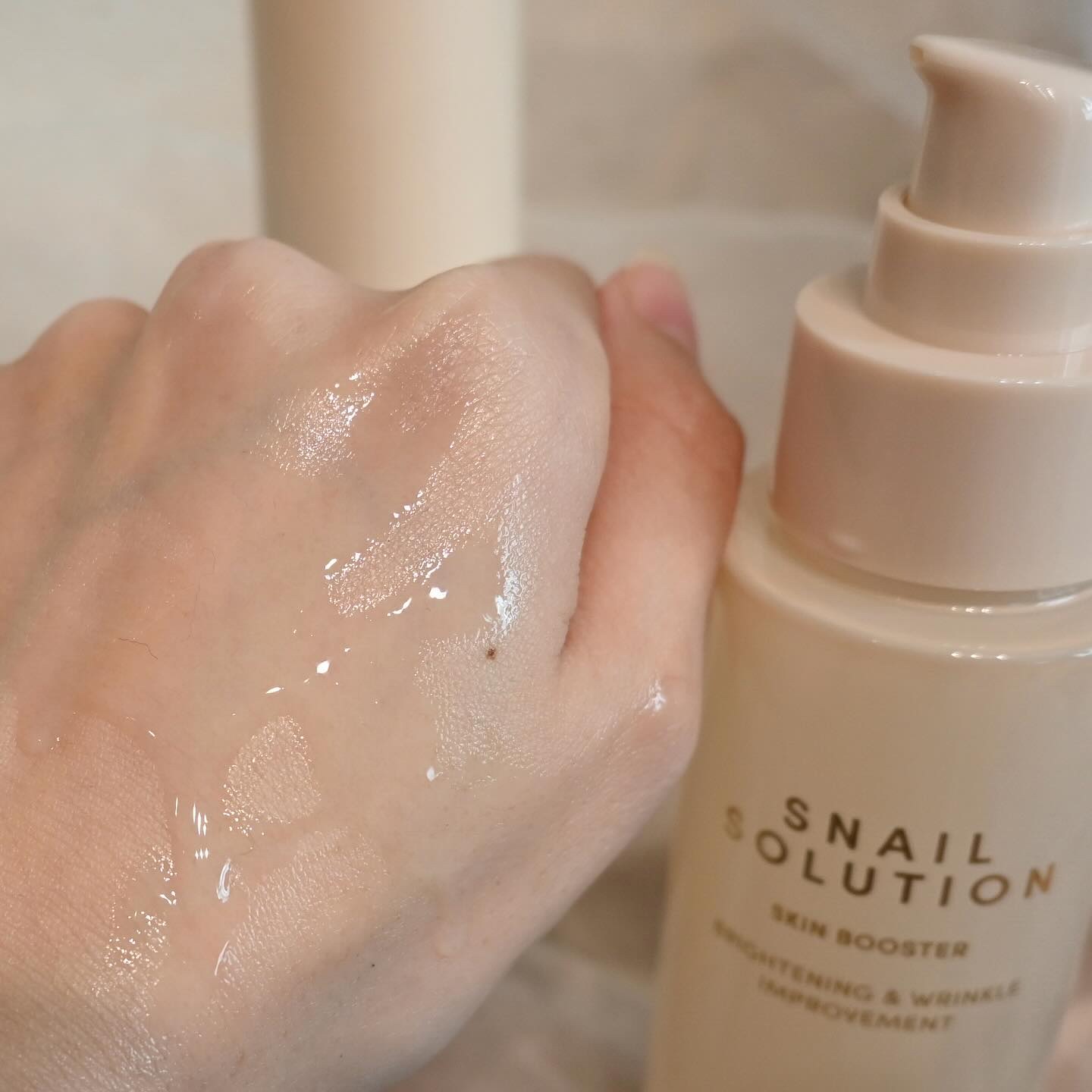 スネイル ソリューション エマルジョン/ネイチャーリパブリック/その他スキンケアを使ったクチコミ（2枚目）