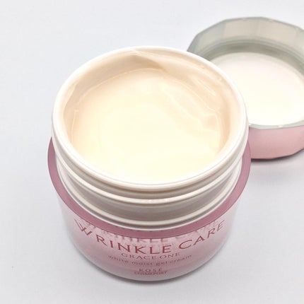 リンクルケア ホワイト モイストジェルクリーム/グレイスワン/オールインワン化粧品を使ったクチコミ(2枚目)