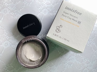 スーパーヴォルカニック　ポア　クレイマスク/innisfree/洗い流すパック・マスクを使ったクチコミ（2枚目）