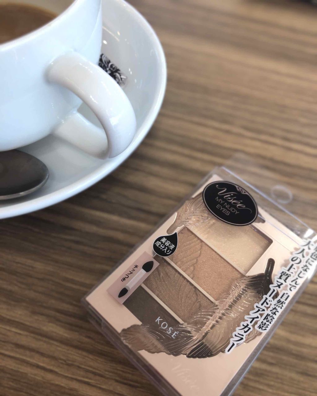 リシェ マイヌーディ アイズ/Visée/アイシャドウパレットを使ったクチコミ(1枚目)