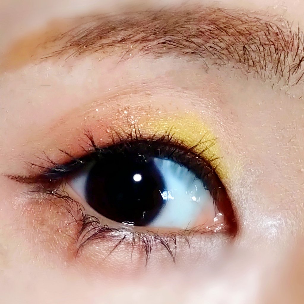 アイデイト アイシャドウパレット 03 ゴールドブラウン/IDATE/アイシャドウパレットを使ったクチコミ（2枚目）