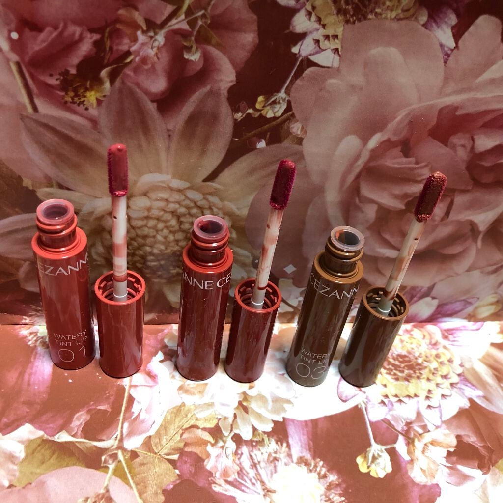 ウォータリーティントリップ/CEZANNE/リップティントを使ったクチコミ(3枚目)