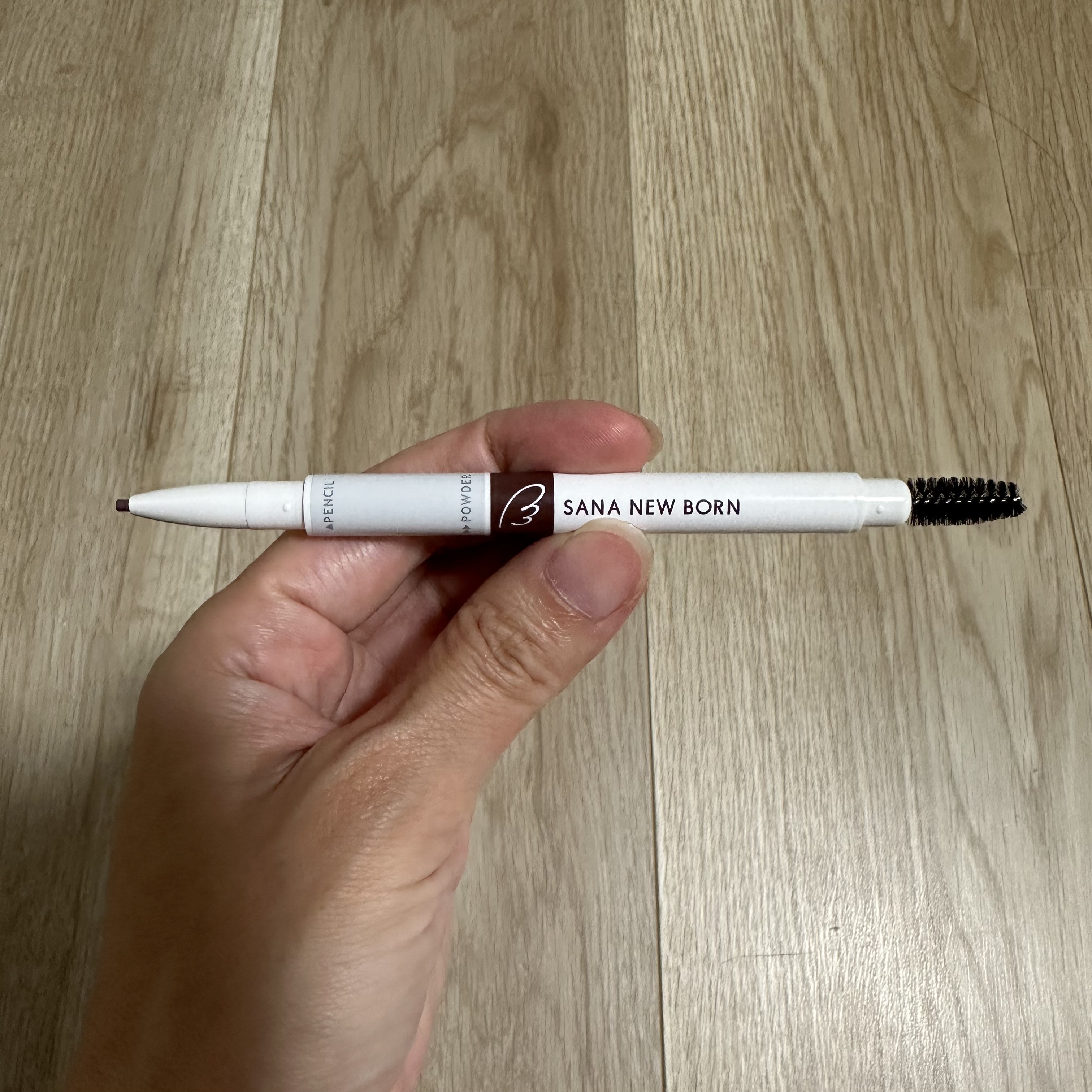 サナ ニューボーン パーフェクトアイブロウ 08 ラベンダーブラウン/サナ ニューボーン/アイブロウペンシルを使ったクチコミ（2枚目）