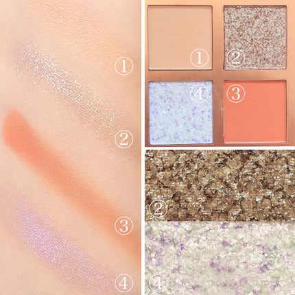 Venus Marble アイシャドウキャットシリーズ/Venus Marble/アイシャドウパレットを使ったクチコミ(2枚目)