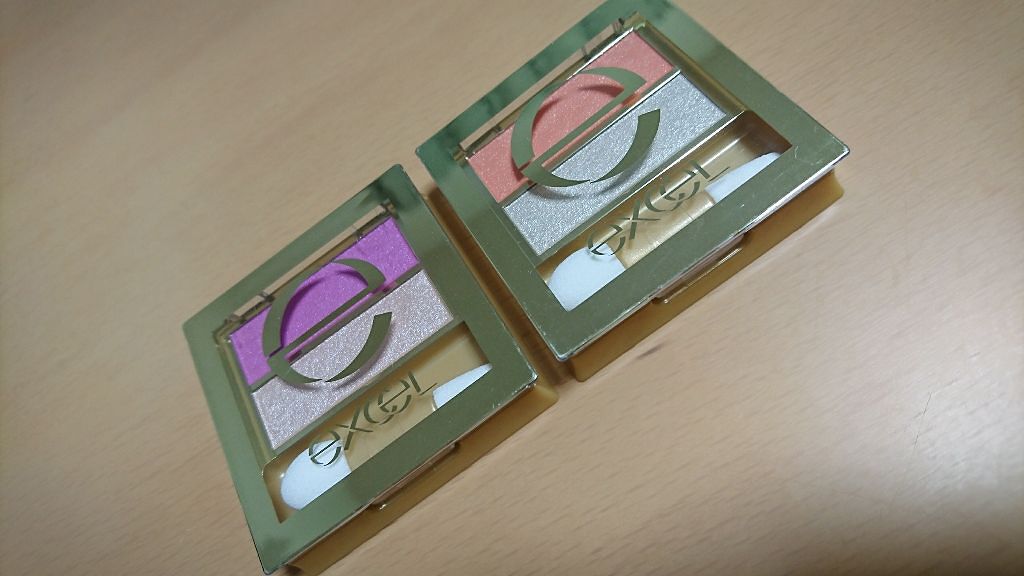 デュアルアイシャドウ N/excel/アイシャドウパレットを使ったクチコミ(1枚目)