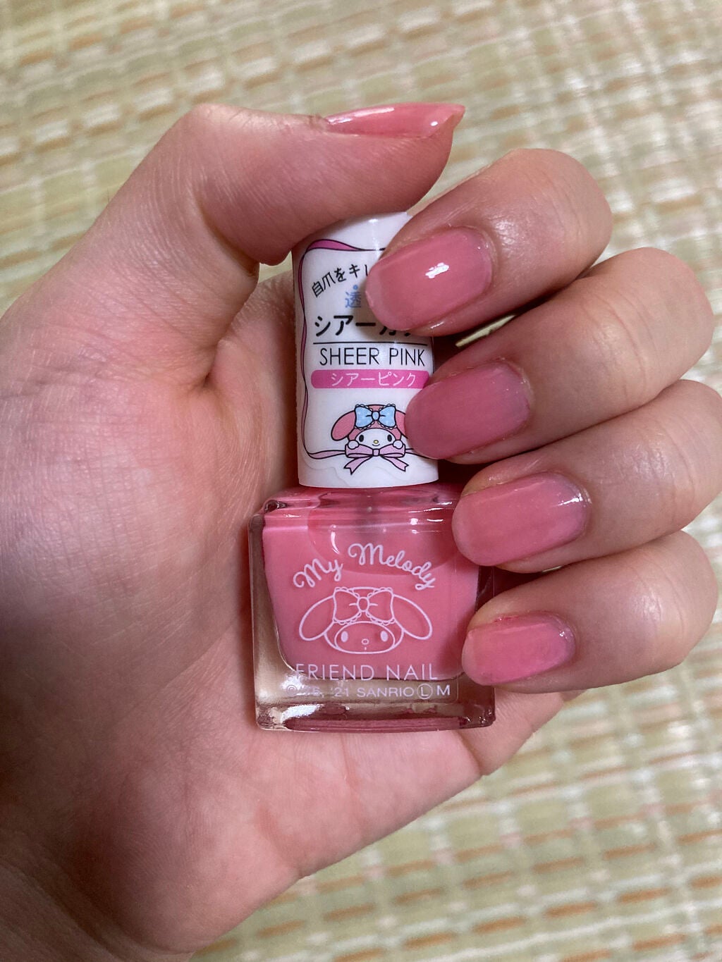 キキララ ネイル/DAISO/マニキュアを使ったクチコミ(1枚目)