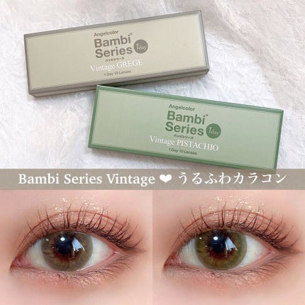 Angelcolor Bambi Series Vintage 1day/AngelColor/ワンデー(1DAY)カラコンを使ったクチコミ(1枚目)