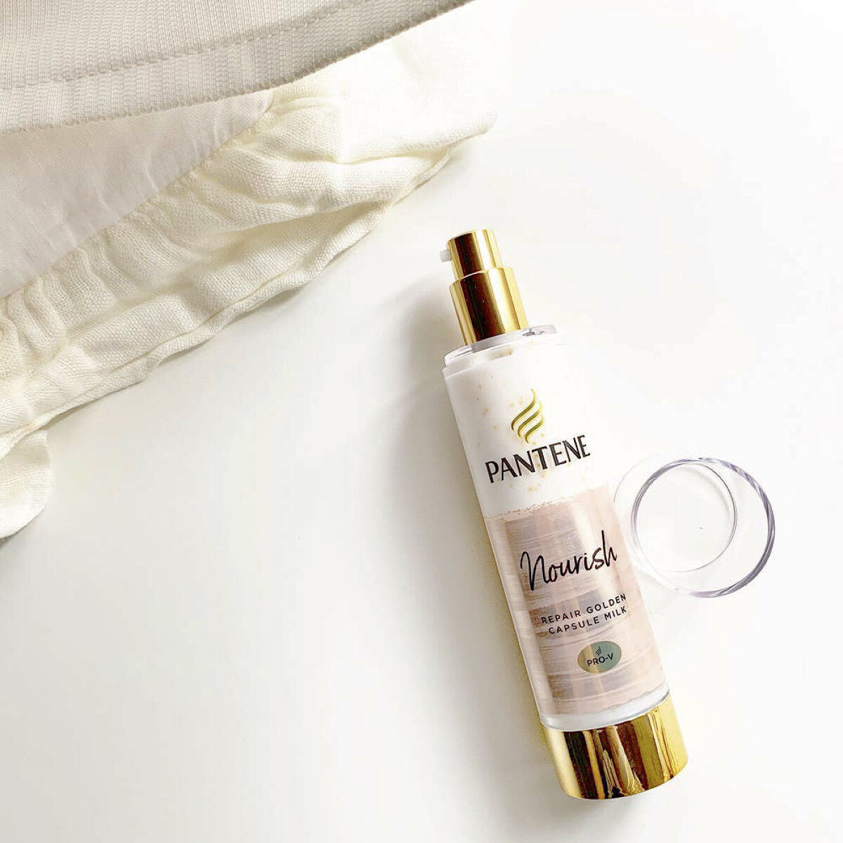 パンテーン エフォートレス クイック リペアー カプセル ヴィタミルク(洗い流さないトリートメント）/パンテーン/ヘアミルクを使ったクチコミ（1枚目）