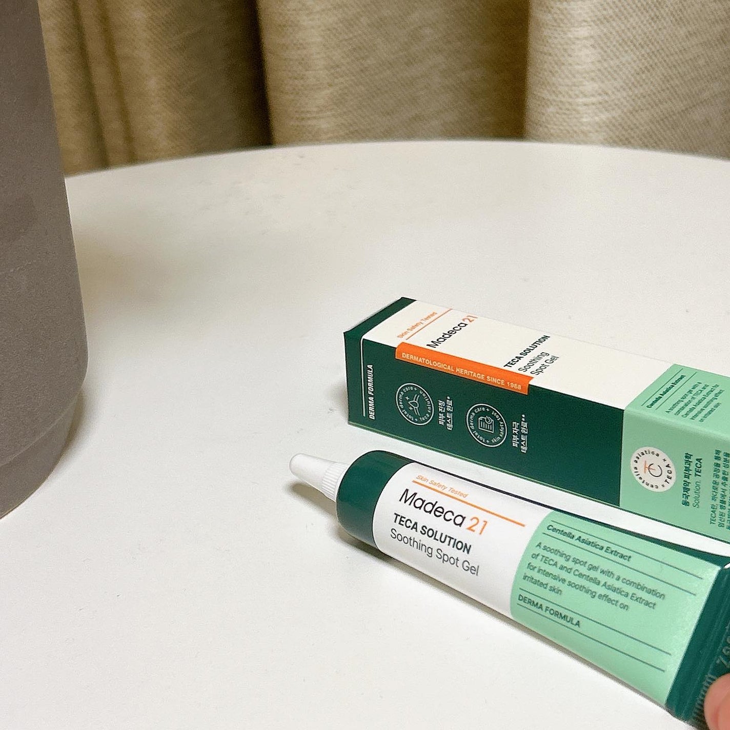 テカソルーションスージングミストトナー/Madeca21/ミスト状化粧水を使ったクチコミ(5枚目)