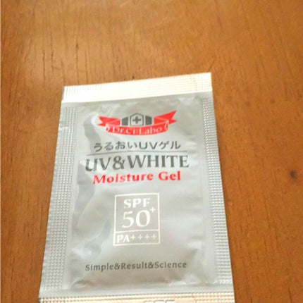 UV&WHITEモイスチャーゲル50+(旧)/ドクターシーラボⓇ/日焼け止め・UVケアを使ったクチコミ(1枚目)
