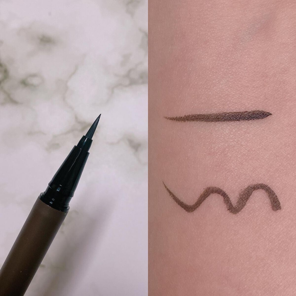 エーメイク マットリキッドアイライナー /A/mAke/リキッドアイライナーを使ったクチコミ(2枚目)