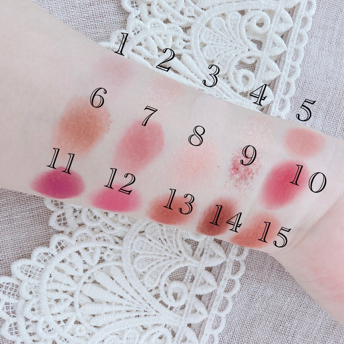 プレイカラーアイパレット ローズボム/ETUDE/アイシャドウパレットを使ったクチコミ(5枚目)