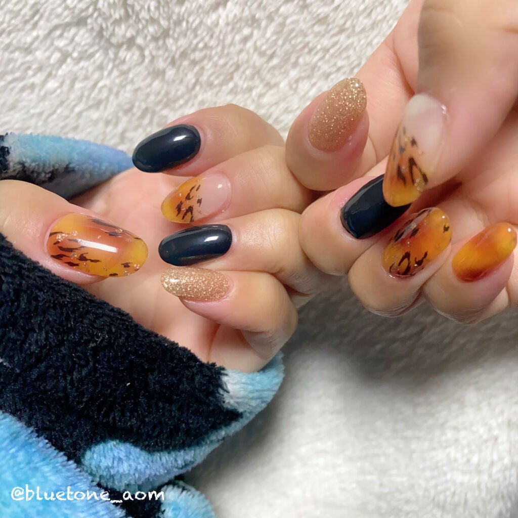 ジェルネイル(ライト対応)/セリア/ジェルネイルを使ったクチコミ(5枚目)