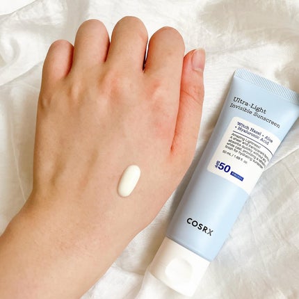 ウルトラライト透明UVクリーム/COSRX/日焼け止めクリームを使ったクチコミ(3枚目)