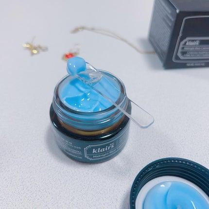 ミッドナイトブルーカーミングクリーム/Klairs/フェイスクリームを使ったクチコミ(3枚目)