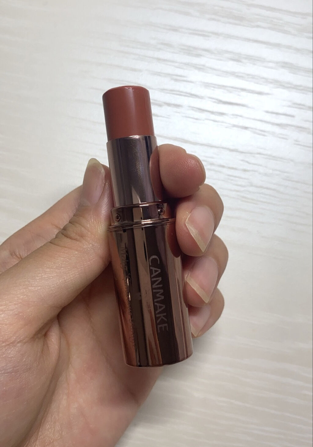 メルティールミナスルージュ（ティントタイプ）/キャンメイク/リップティントを使ったクチコミ（1枚目）