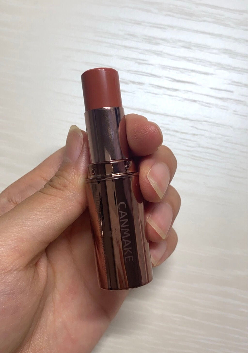 メルティールミナスルージュ(ティントタイプ)/キャンメイク/リップティントを使ったクチコミ(1枚目)