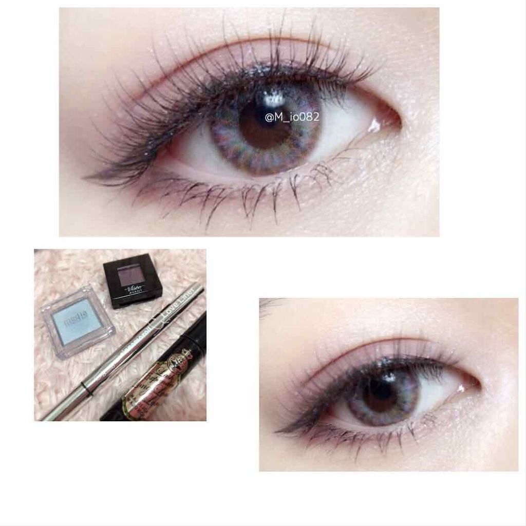 ブライトアップアイシャドウ/media/単色アイシャドウを使ったクチコミ（2枚目）