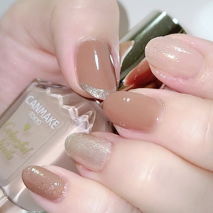 カラフルネイルズ/キャンメイク/マニキュアを使ったクチコミ(4枚目)