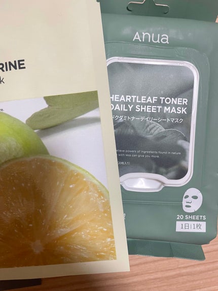 ドクダミトナーデイリーシートマスク/Anua/シートマスク・パックを使ったクチコミ(1枚目)