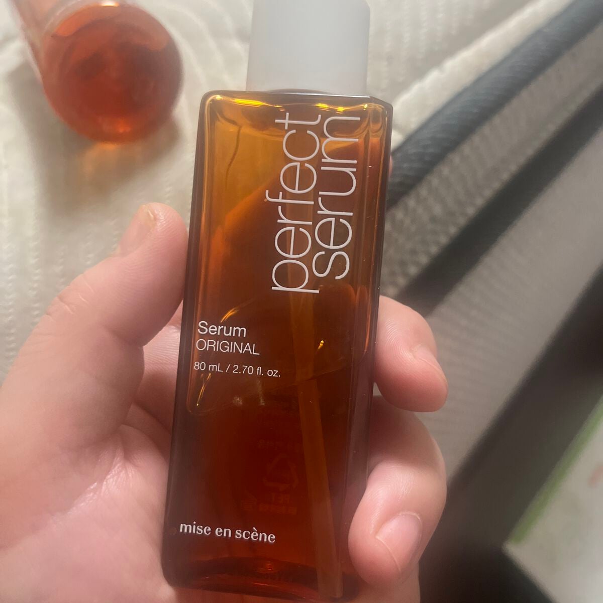 パーフェクトセラム オリジナルセラム/miseenscene/アウトバストリートメントを使ったクチコミ(1枚目)