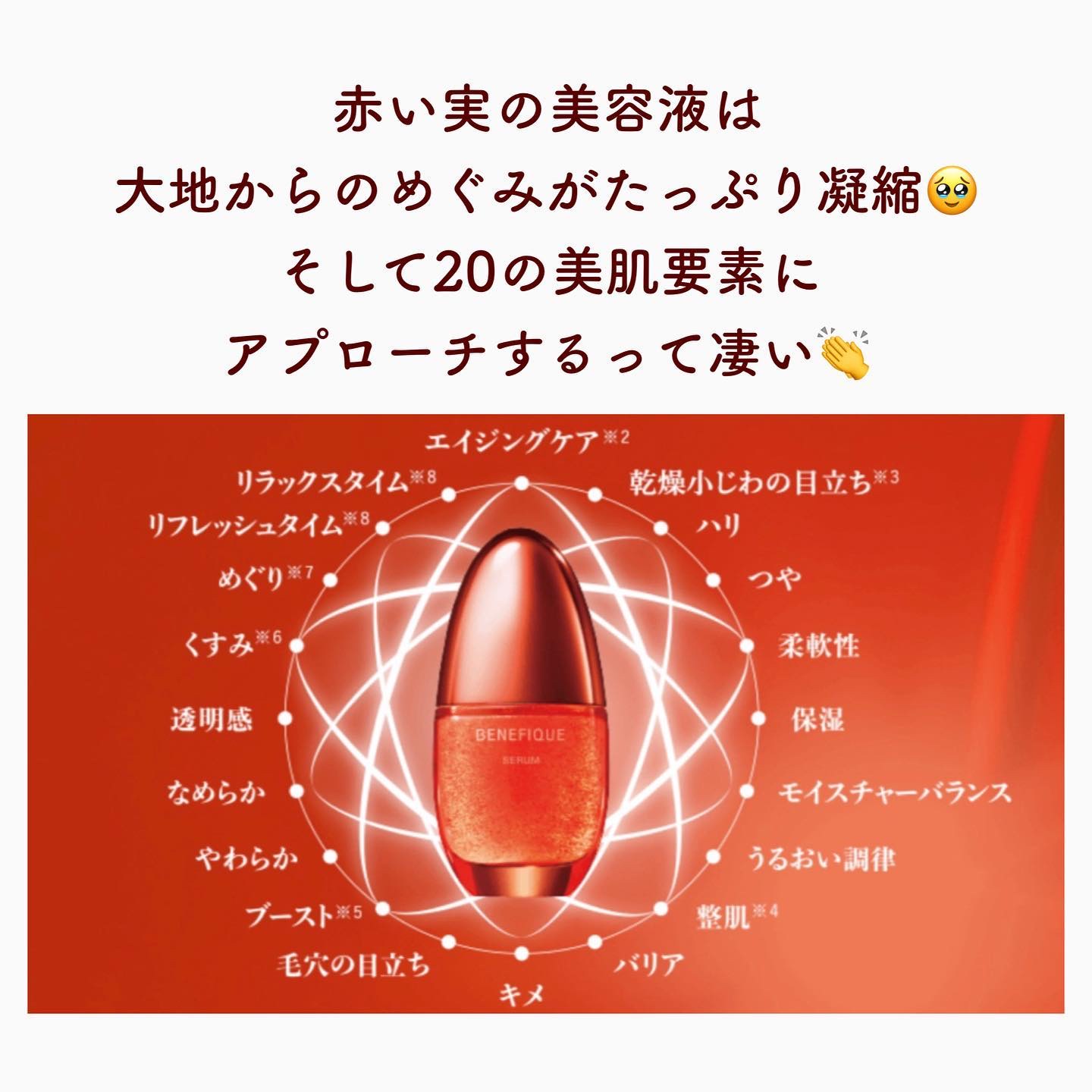 ベネフィーク セラム｜BENEFIQUEの口コミ - エイジングケアにおすすめ