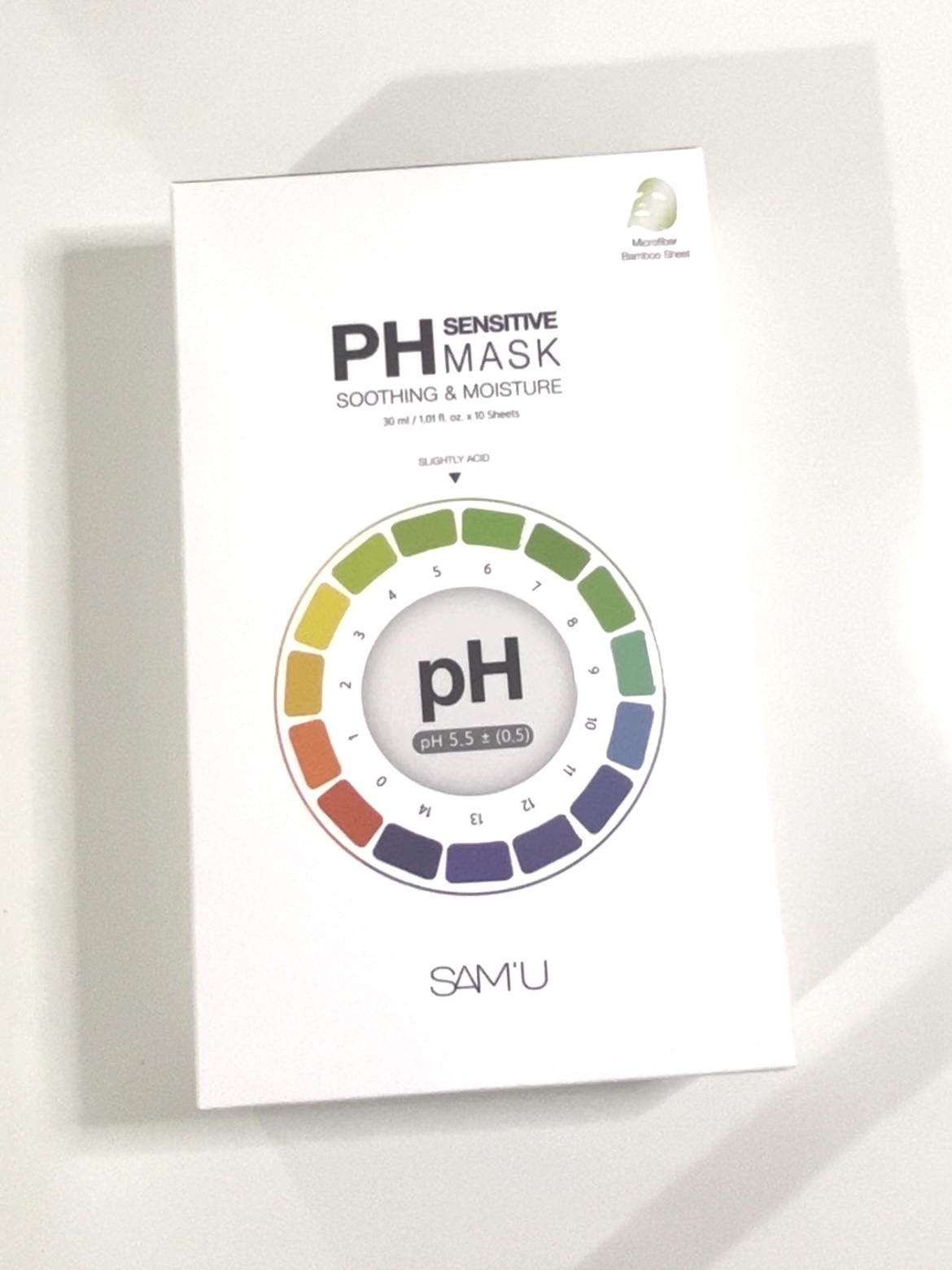 PHセンシティブマスクスージング＆モイスト/SAM'U/シートマスク・パックを使ったクチコミ（1枚目）