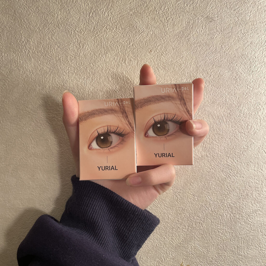 YURIAL Monthly/i-DOL/カラーコンタクトレンズを使ったクチコミ（1枚目）