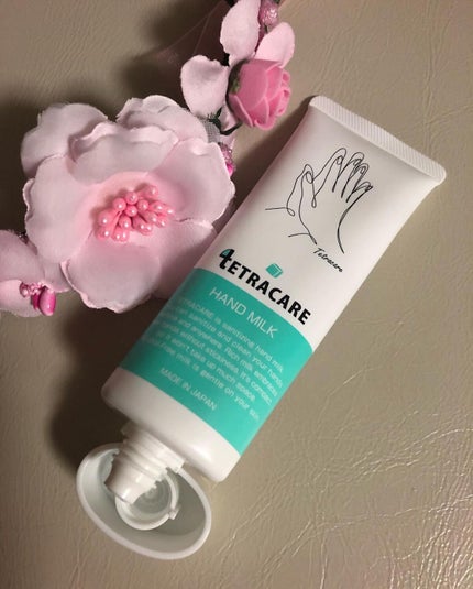 薬用ハンドミルク テトラケア/テトラケア/ハンドクリームを使ったクチコミ(4枚目)