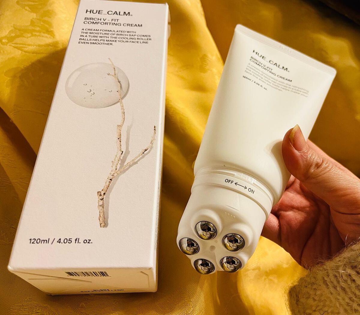 Vフィット ローラー クリーム/HUE_CALM/フェイスクリームを使ったクチコミ（1枚目）