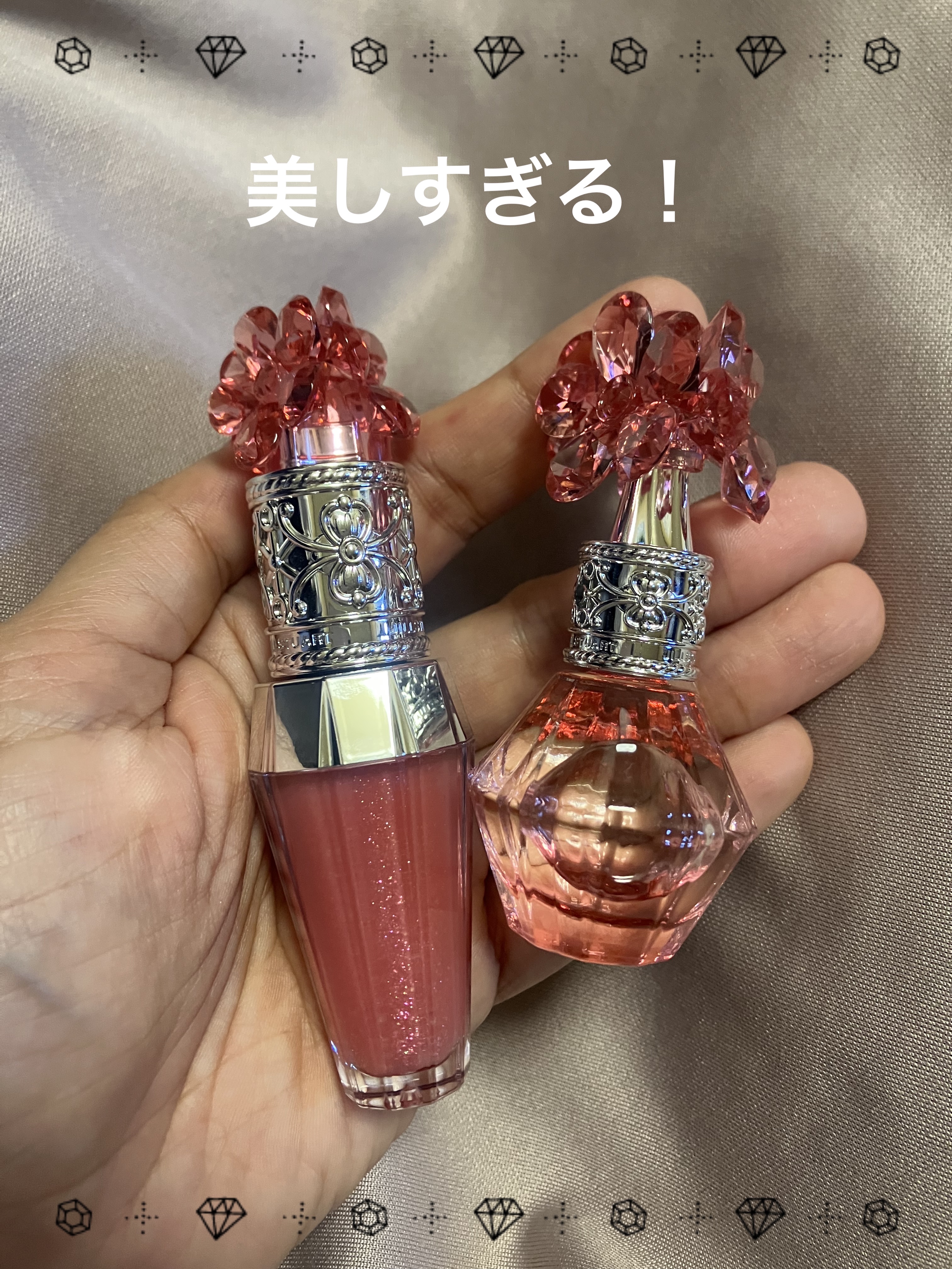 ジルスチュアート クリスタルブルーム プロミスドラブ  オードパルファン & リップブーケセラム/JILL STUART/その他キットセットを使ったクチコミ（2枚目）