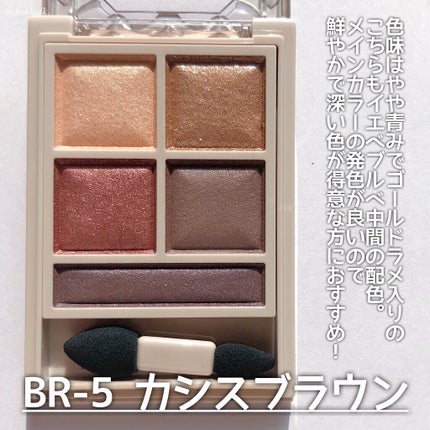 パノラマデザイン アイパレット/Visée/アイシャドウパレットを使ったクチコミ(4枚目)