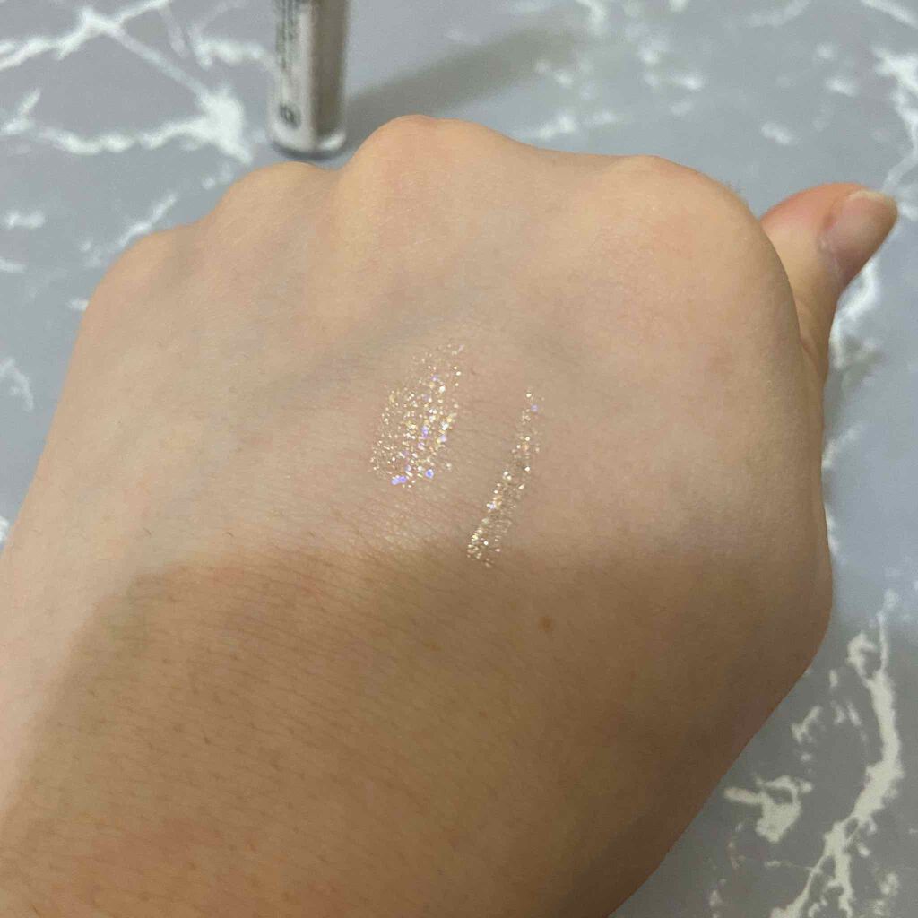 リキッド グリッター シャドウ/rom&nd/グリッターを使ったクチコミ(3枚目)