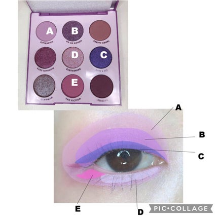 it's my pleasure/ColourPop/アイシャドウパレットを使ったクチコミ(2枚目)