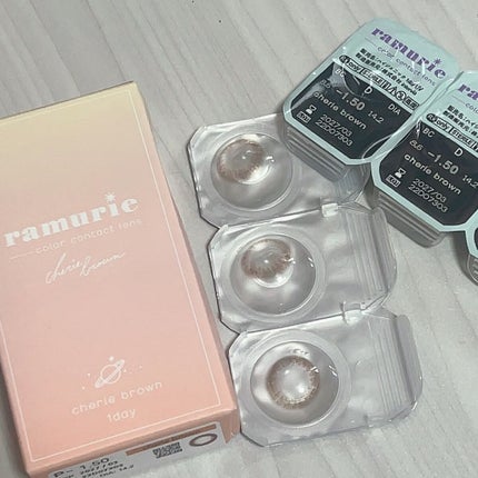 ramurie ラムリエ/ramurie/ワンデー(1DAY)カラコンを使ったクチコミ(4枚目)