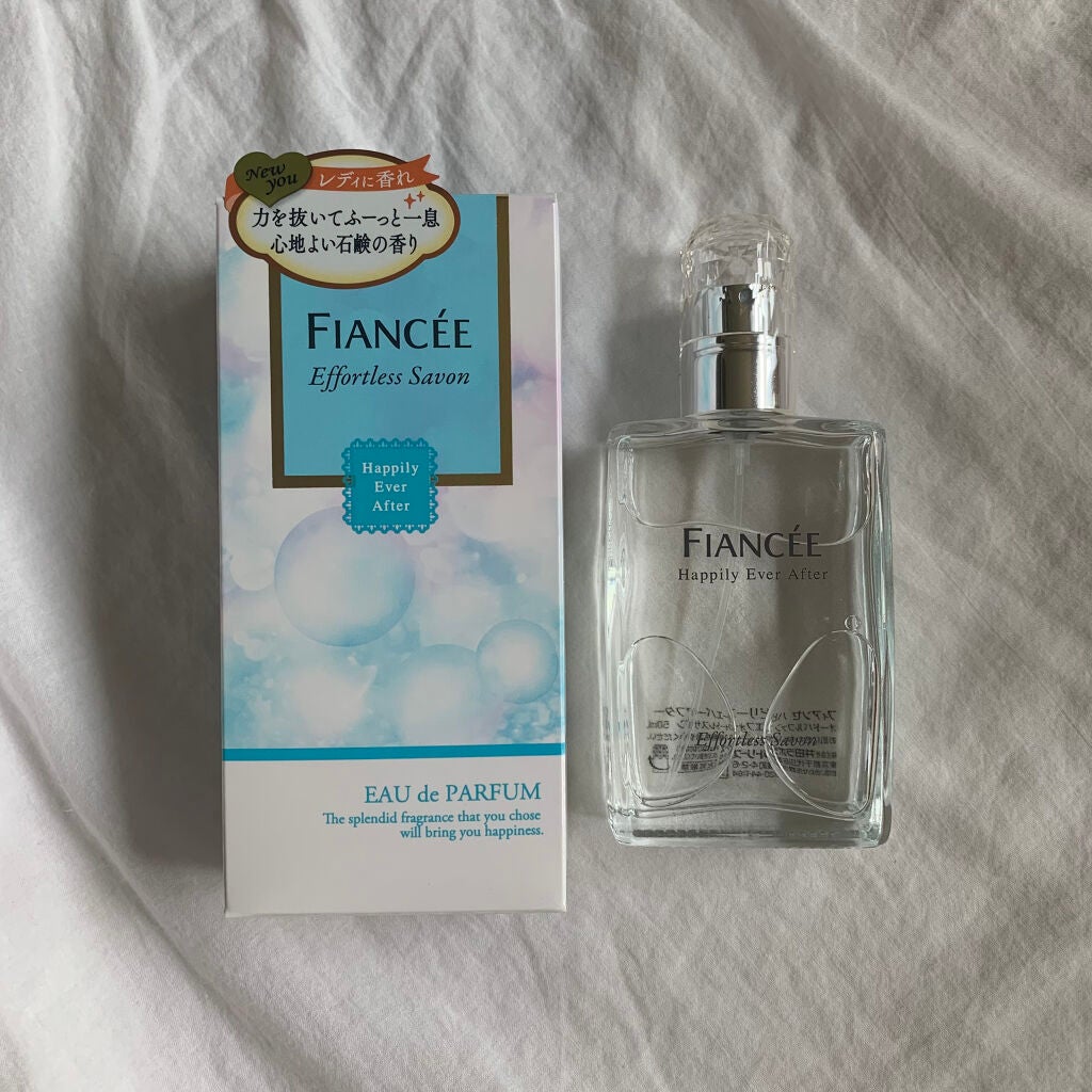 ハピリーエバーアフター オードパルファン エフォートレスサボン/フィアンセ/香水(レディース)を使ったクチコミ(1枚目)